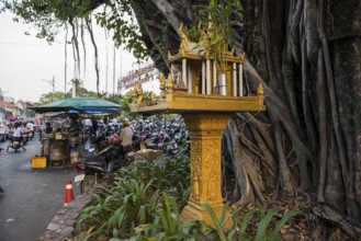 Street scene, Siem Reap, Cambodia, Southeast Asia, Asia