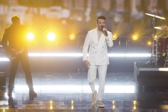 Giovanni Zarella at the Beatrice Egli Show in Studio Berlin Adlershof on 08.04.2025. The broadcast