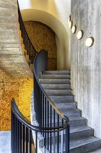 Staircase to the upper floors, Parliamentary History Exhibition in the German Cathedral at