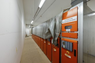 Oberhausen, Ruhr area, North Rhine-Westphalia, Germany - switchgear, electrical installation in