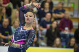 German Gymnastics League (Bundesliga) for woman, 1st competition day 2025 in Mannheim***Sofia Meier