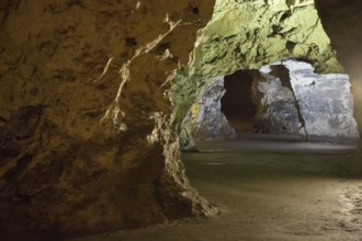 In the Felsendome Rabenstein show mine, Chemnitz, Saxony, Germany, Europe