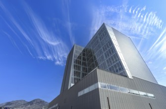 Greenland capital Nuuk business and commercial city center