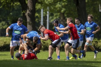Heidelberg, 25.05.2024, Rugby 1st Bundesliga, Season 2023/24, Quarter-final: SC Neuenheim against