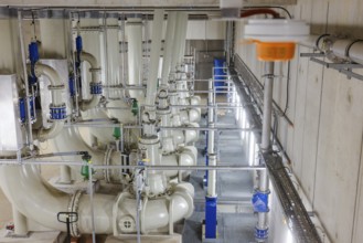 Oberhausen, Ruhr area, North Rhine-Westphalia, Germany - Emscher conversion, new Emscher AKE sewer,