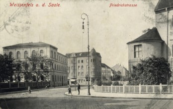 Historical postcard, picture postcard, digitally enhanced reproduction of an original from around