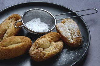 Schenkeli, sweet pastry for the carnival season, Switzerland, Europe