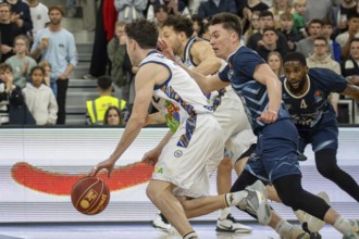 16.03.2024, easy Credit BBL, German Basketball League, Matchday 24) : Game scene MLP Academics