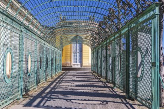 Sanssouci Palace in Sanssouci Palace Park in Potsdam, Germany, Europe