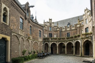 Moated castle, Schloss Paffendorf, Bergheim, Rhine-Erft district, North Rhine-Westphalia, Germany,