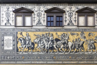 Procession of Princes, Dresden, Saxony, Germany, Europe