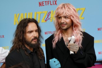 Bill Kaulitz and Tom Kaulitz at the premiere of the Kaulitz & Kaulitz (Netflix) reality series at
