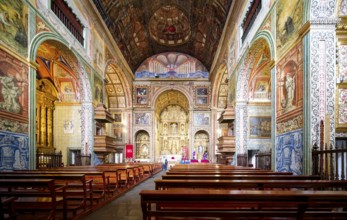 Church of São João Evangelista, Igreja do Colégio, Jesuit College, Jesuit Church, interior view