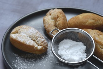 Schenkeli, sweet pastry for the carnival season, Switzerland, Europe
