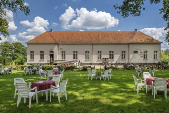 Banquet hall Casino, former army barracks at the Colony of Wortel near Hoogstraten, province of