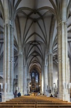 St Mary's Cathedral interior view, Erfurt, Thuringia, Germany, Europe