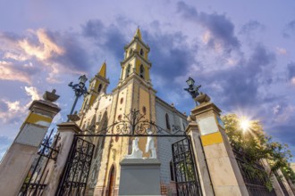 Immaculate Conception Cathedral in Mazatlan historic city center (Centro Historico)