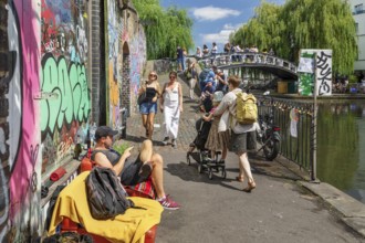 Regent's Canal, Camden Town, London, England, Great Britain, London, South of England, Great