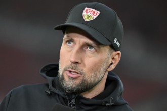 Coach Sebastian Hoeneß VfB Stuttgart Portrait MHPArena, MHP Arena Stuttgart, Baden-Württemberg,
