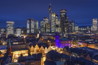 St Paul's Church in Frankfurt am Main will be illuminated in blue in the middle of the Christmas