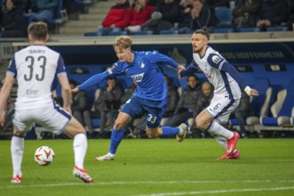 Football UEFA Europa League, 2024/25 season, matchday 7: TSG Hoffenheim v Tottenham Hotspur.