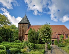 Prerow Seamen's Church, oldest church on the Darß, Prerow, Fischland-Darß-Zingst peninsula,