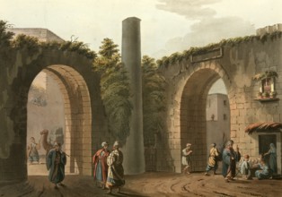 Historical Palestine, Column to which the judgement of our Saviour was attached, Historical,