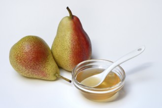 Pear jelly in peel and pears