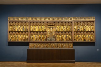 The Grabow Altarpiece in the Hamburger Kunsthalle, Hamburg, Germany, Europe