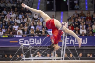 EnBW DTB-Pokal Stuttgart 2025, Mixed Cup***Rose Woo Canada on the balance beam