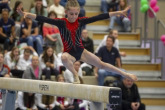 German Gymnastics League (Bundesliga) for woman, 1st competition day 2025 in Mannheim***Kira