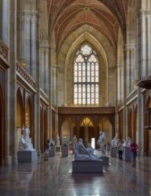 Interior photograph, Friedrichswerder Church, permanent exhibition 19th century Sculpture, Berlin,