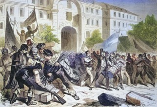 Armament of the National Guard of Madrid, 1869, Spain, Historical, digitally restored reproduction