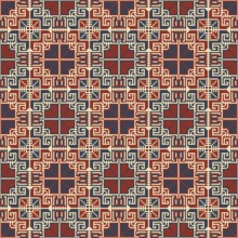 Embroidery Tatreez pattern, Palestinian fashion vector ornament