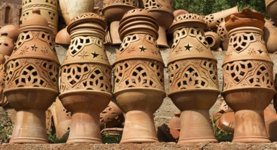 Morocco, clay jugs, pottery, earthenware, Africa
