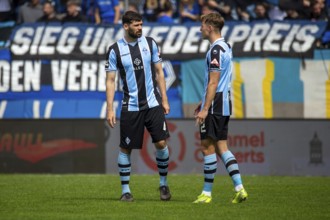 Football 3rd division, 2024/25 season, matchday 33: Waldhof Mannheim vs. 1860 Munich