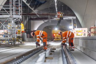 Preparations are underway for the Stuttgart 21 open construction site days, where interested