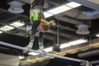 German Gymnastics League (Bundesliga) for woman, 1st competition day 2025 in Mannheim***Karina