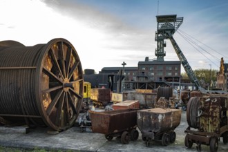 The disused coal mine and museum Zeche Zollern in Dortmund, part of the Route of Industrial