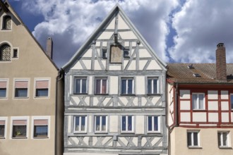Historic half-timbered house, Weißenburg, Middle Franconia, Bavaria, Germany, Europe