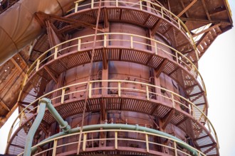 Birmingham, Alabama - The No. 1 blast furnace at Sloss Furnaces National Historic Landmark. The
