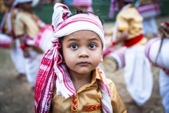 Paricipants in a Bihu dance workshop ahead of Rongali Bihu Festival, in Guwahati, India on 8 April