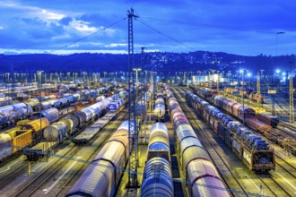 The Hagen-Vorhalle marshalling yard, one of the 9 largest in Germany, is located on the