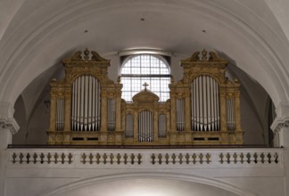 Interior photo, Steinmeyer organ from 1894, St Martin's Church, St Martin's Church, Bamberg, Upper