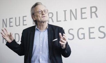 Peter Brandt, recorded during an interview at the NBR office in Berlin. 09.05.2022