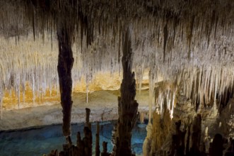 Caves of Drach, Coves del Drac, Porto Christo, Majorca, Balearic Islands, Spain, Mediterranean Sea,