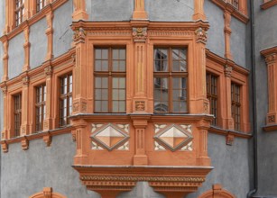 Schönhof, Schoenhof, Building of Silesian Museum, Schlesisches Museum, Görlitz, Goerlitz, Germany,