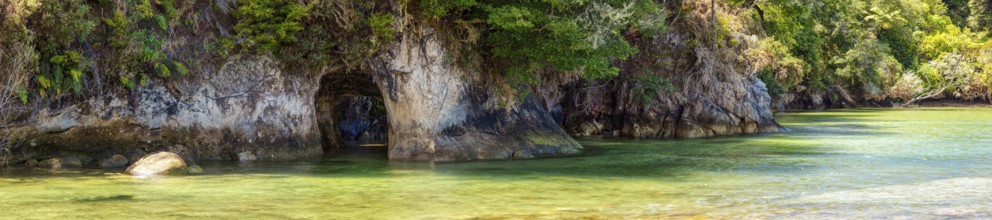 Abel Tasman Coast Track, Coquille-Bay, Kaiteriteri, New Zealand, Oceania