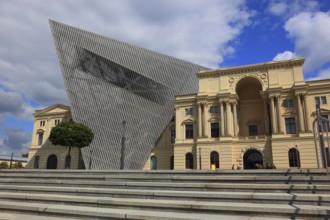 Military History Museum of the German Armed Forces, main arsenal building with wedge, architect
