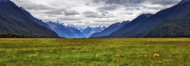 Eglinton Valley, Fiordland National Park, New Zealand, Oceania